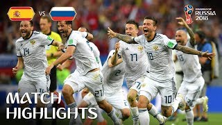 Spain v Russia  2018 FIFA World Cup  Match Highlights [upl. by Lseil]