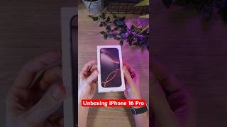 Unboxing iPhone 16 Pro 📦 [upl. by Mason]