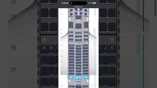 Air France Boeing 7879 seat map with best seats [upl. by Aiuqes674]