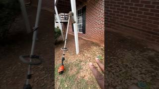 Grass amp Weed killer Vs String Trimmer [upl. by Eceirtal]