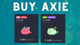 How to buy Axie in marketplace [upl. by Danforth271]