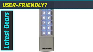 SecoLarm SK2323SPQ MullionStyle Weatherproof Digital Access Keypad Overview [upl. by Nenney]