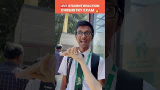 Live Student Reaction 🤯  CBSE Class 12 Chemistry 🔥 cbse2023 [upl. by Rosene964]