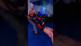 Cesaro takes Seth Rollins for a Swing Shorts [upl. by Volnay]