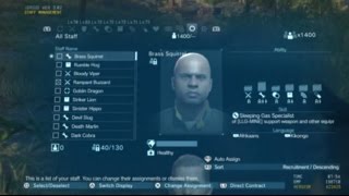 MGS5 How to get Sleeping Gas Specialist Phantom Pain [upl. by Ailadi789]