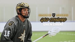 quotLooks like hes built for the National Lacrosse Leaguequot  Gold Standard  Owen Grant [upl. by Llyrpa]