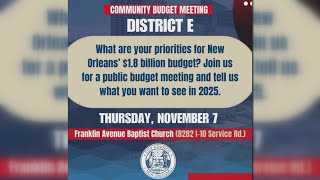 Councilman Oliver Thomas discusses community budget meetings [upl. by Lupien]