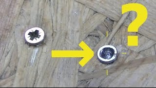 Home hack  DIY  How to remove the broken screw [upl. by Skipton]