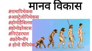 मानव का विकास  human Evolution historyukpsc upsc [upl. by Harp]