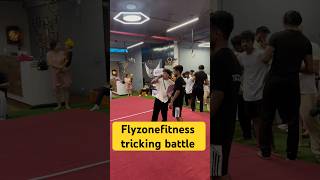 Flyzonefitness tricking battle flyzonefitness action trickingbattleindiantricking [upl. by Yzzo]