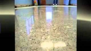 Polished Concrete low cost flooring Green flooring Alternative Australia [upl. by Aneerol839]