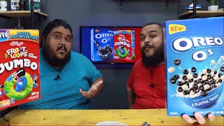 OREO OS E FROOT LOOPS JUMBO  Melhores Cereais do Mercado [upl. by Andrel]