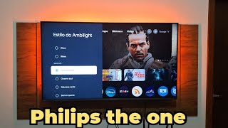 AMBILIGHT TV PHILIPS THE ONE [upl. by Dafodil18]