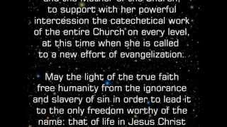 Intercessory Prayer to Mary for Catechetical Work [upl. by Enaira773]