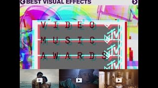 MTV VMA 2015 Best Visual Effects [upl. by Ocsicnarf]