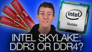 Intel Z170 Skylake DDR3 vs DDR4 Memory [upl. by Willetta15]