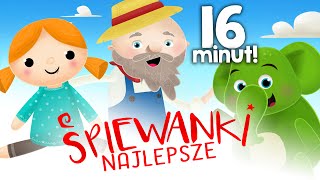 ☀️Najpopularniejsze polskie piosenki dla dzieci☀️ – składanka – cz1 😍 Śpiewanki [upl. by Nnarual]