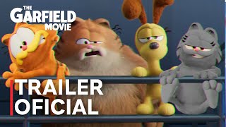 NUEVO TRAILER OFICIAL GARFIELD LA PELICULA FUERA DE CASA [upl. by Andel158]