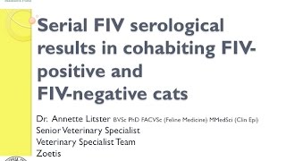 Vet to Vet Serological Results Cohabiting FIVpositive amp FIVnegative Cats  conference recording [upl. by Anivas]