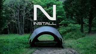 【TENTER】OrtusN Installation  オルタスNの設営方法 ※111金18時より発売開始 [upl. by Rodger]