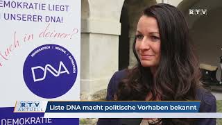 Liste DNA macht politische Vorhaben bekannt [upl. by Nylyaj606]