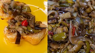 ESCABECHE ANTEPASTO DE BERINJELA SUPER FÁCIL [upl. by Brittnee]