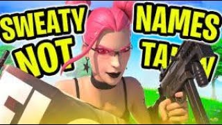 100 SweatyTryhard Fortnite NamesClan Names 2023 Not Taken [upl. by Doti]