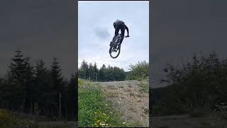 Jumpline in winterberg✅️ mtb mtbjumps viral epic new sick fyp downhill [upl. by Eadahs]