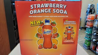 Sunkist Strawberry Orange soda review [upl. by Eerat630]