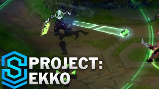 True Damage Ekko Special Interactions [upl. by Einnig960]