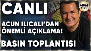 CANLI YAYIN  Fenerbahçe Asbaşkanı Acun Ilıcalı Canlı Yayında Konuşuyor CANLI [upl. by Ulda]