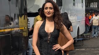 Pragya Jaiswal Spotted At Laughter Chefs Set [upl. by Aylat]