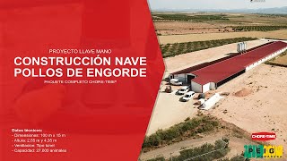 PROYECTO LLAVE MANO CONSTRUCCIÓN NAVE ENGORDE DE POLLOS [upl. by Yessej847]