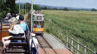 A Tram Ride at Seaton Seaton to Colyton The Seaton Tramway Devon England  August 2024 [upl. by Larena]