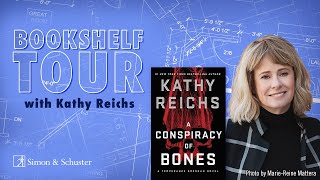 Bookshelf Tour with Author Kathy Reichs [upl. by Buna]