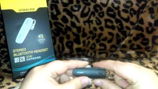 Joway Bluetooth Headset w additional earned [upl. by Anwadal]