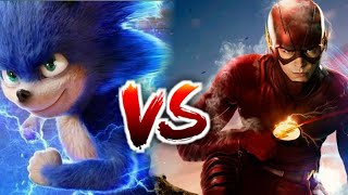 Sonic Vs Flash  The Battle Of Speedster [upl. by Fazeli]