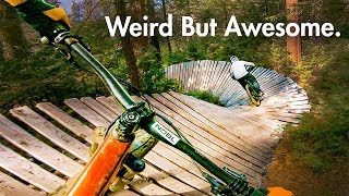 The WEIRDEST Bike Park [upl. by Rapp]