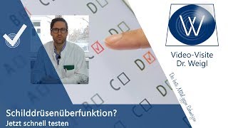 Schilddrüse Überfunktion Persönliches Risiko Symptome amp Verlauf jetzt testen  sogehtgesund Test6 [upl. by Ahsinar]