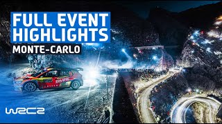 WRC2 Event Highlights  WRC Rallye MonteCarlo 2024 [upl. by Garvey]