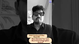 Meet Ravi Varman Best Cinematographer 70th nationalfilmawards [upl. by Nidorf]