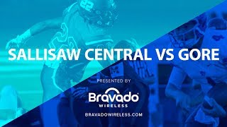 Sallisaw Central VS Gore  High School Football  Full Games on BravadoTV [upl. by Esalb888]