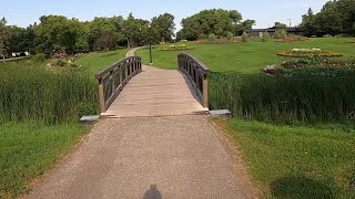 GoPro 10K Virtual Run  Main Street Kildonan Park amp Scotia Street Winnipeg MB Canada 072724 [upl. by Matthews]