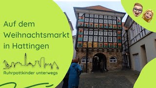 Auf dem Weihnachtsmarkt in Hattingen [upl. by Akenal]