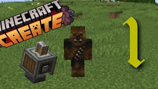 MINECRAFT CREATE MOD  A BIT OF A SLOW START [upl. by Haneekas]