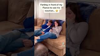 Fart pranking your man 101 tiktok tiktokviral shortsfeed [upl. by Eceinaj235]