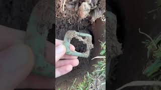 Metal detecting Revolutionary War farm 😱 shorts [upl. by Attenborough94]