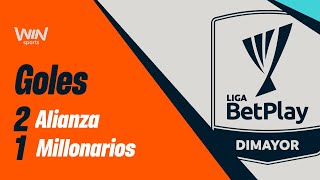 Alianza FC vs Millonarios goles  Liga BetPlay Dimayor 2024 2  Fecha 3 [upl. by Davy]