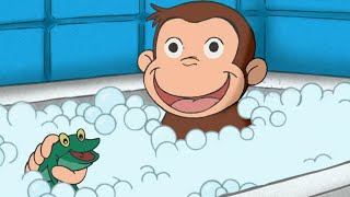 Curious George 🐵 Muddy Monkey 🐵 Kids Cartoon 🐵 Kids Movies  Videos For Kids [upl. by Egiap]