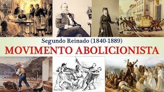 História do Brasil  Segundo Reinado 18401889  Aula 06  Movimento Abolicionista [upl. by Teagan]